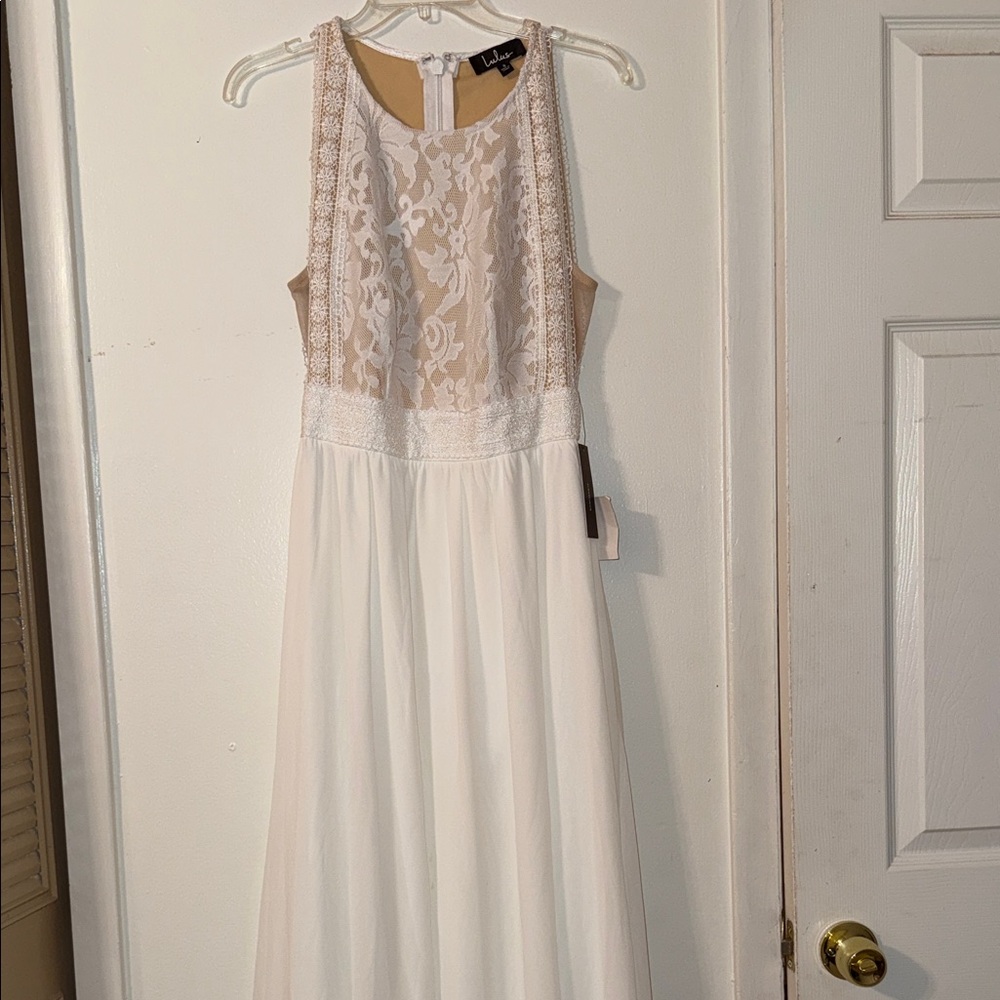 Lulu's Ivory Lace Wedding Dress